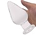 Epichao Huge Head Glass Butt Plug Crystal Anal Plug Bum Plug Bomb Plug Anal Trainer Anal Expander Training Sex Toy (2.95