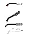 Smile Dental 12mm Dental Curing Light Lamp Tip Guide Optic Fiber Rod for LED Curing Lamp‏