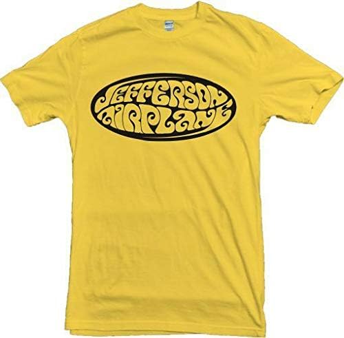 Jefferson Airplane Men T-Shirt Psycodelic Rock Retro tee