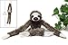 28-Inch Hanging Sloth Stuffed Animal - Ultra Soft Plush Design With Hands And Feet That Connect Together - Realistic Looking Three Toed Sloths - Bring These Popular Sloths Home To Boys & Girls Ages 3+