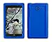 Bobj Rugged Case for ASUS K00X, MeMO Pad 7 LTE ME375CL – BobjGear Custom Fit - Patented Venting - Sound Amplification - BobjBounces Kid Friendly (Batfish Blue)