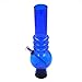 ZJAN 10 Inches Plastic tube - Blue (Blue)