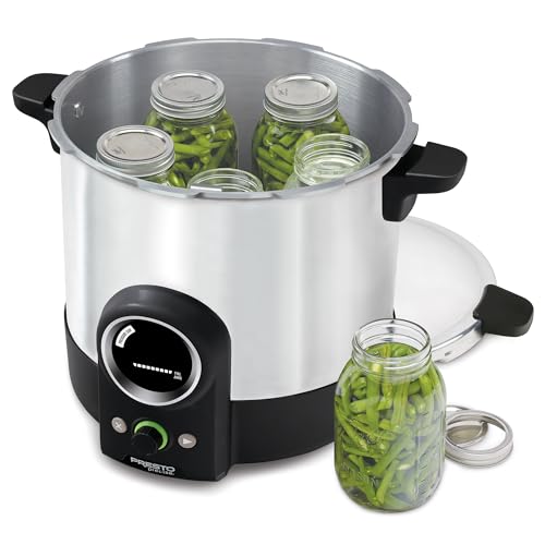 Presto 02153 Envasadora a presión digital precisa de 23 cuartos