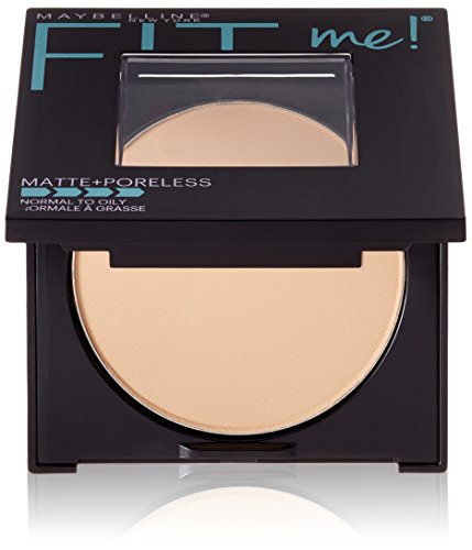 Maybelline New York Fit Me Matte Plus Poreless Powder, Classic Ivory, 0.29 Ounce