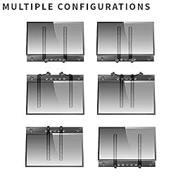 VIVO Steel Soundbar Bracket Speaker Mount with