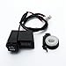 Motorcycle USB Phone Charger & Blue Voltmeter with On/Off Switch 5V 3.1A Dual Power Port JARDLI