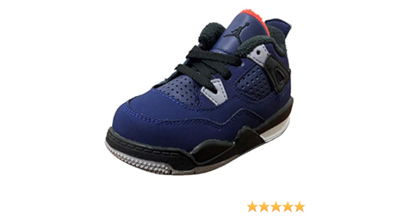 Amazon Com Nike Jordan 4 Retro Td Kids Loyal Blue Bq7670 401 Size 10c Fashion Sneakers
