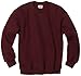 Soffe MJ Boys 8-20 Crew Sweatshirt, Maroon, Medium