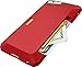 Smartish iPhone 6 Plus/6s Plus Wallet Case - Wallet Slayer Vol. 1 [Slim + Protective] Credit Card Holder for Apple iPhone 6s Plus/6 Plus (Silk) - Red Rouge
