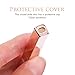 DUcare Retractable Lip Brush Travel Portable Vanity Lipstick Gloss Makeup Brush Tool(Gold)