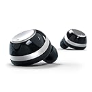 Nuheara IQbuds Intelligent Wireless Bluetooth Water-Resistant Earbuds, Hear What You Want To Hear: Stream Audio, Amplify Speech, Black/Silver (NU 317)