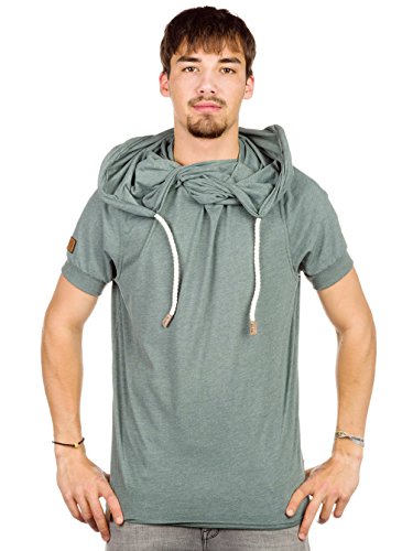 Naketano Men's Sleeveless True Enemy IV XL Green Grey Melange