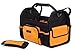 Internet’s Best Open Top Tool Bag | Rigid Frame Tote Tool Box | 16 Pocket Hard Utility Tool Bin | 17 Inch