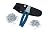 Southern 94 Hog Ring Pliers Straight and Galvanized with 200 Rings and Belt Case - 100 Small Rings and 100 Large Rings for Upholstery, Fencing, Sausage Casing, Cages, Railing and More