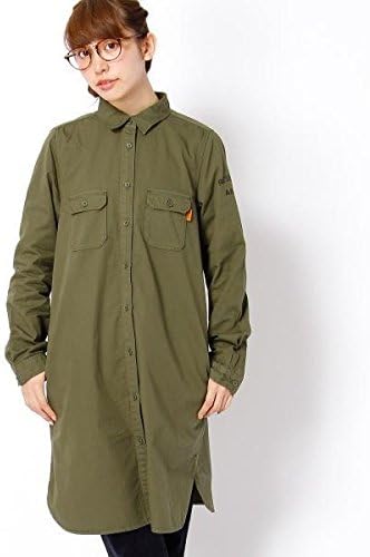 Amazon 179 Wg 179 Wg ミリタリーシャツワンピース 46カーキ 38 M ワンピース チュニック 通販