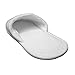 Kid's Open Toe Slippers Cotton Terry Velour Slippers Cloth Spa Hotel Girls and Boys Slippers (Large, White)