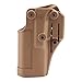 BLACKHAWK 410500CT-R Glock 17/22/31 Serpa Holster, Coyote Tan