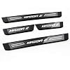 4 stks Rvs Auto Instaplijsten Protector voor Mazda 2 2015 2016 2017 2018 2019, Scuff Guard Antislip Pedaal Styling…