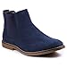 Metrocharm MC128 Men's Formal Dress Casual Ankle Chelsea Boot (10 D(M) US, Blue)