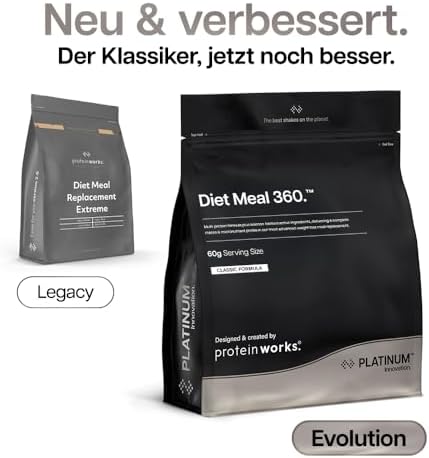 Protein Works | Diet Meal 360 - Platinum, Erdbeer-Sahne, 2kg