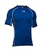 Under Armour Men's UA HeatGear Armour Short Sleeve Compression Shirt MD Blue