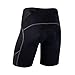Sportneer Men's Cycling Shorts Biking Bike Bicycle Pants Half Pants 4D COOLMAX Padded, Comfort, Anti-Slip Design, Breathable & Absorbent