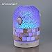 AA Sea Shell Aroma Essential Oil Diffuser Aromatherapy Humidifier 120ml mosaic glass Housing 14-Color LED Light Mute Automatic Light changing Aromatherapy machine humidifier