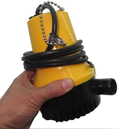 Easybuyus 12V 65W BL2512 Bilge Pump 3m3/h small DC Submersible water pump for Fountain ga
