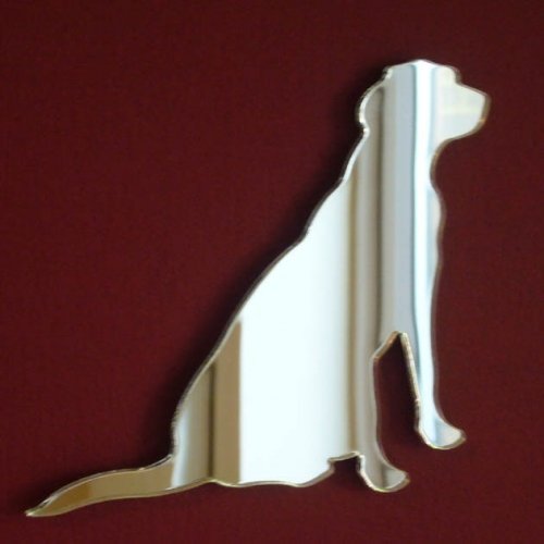Super Cool Creations Labrador Dog Mirrors (Sitting) - 45cm x 40cm