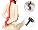 Demarkt Bondage Slave Neck Collar and Handcuff Behind The Back Arm Binding Romance BDSM Flirting Sex Toy Sensuality Products for Female Red