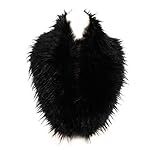 Yetagoo Faux Fur Collar Women's Neck Warmer Scarf Wrap Gatsby 1920s Shawl Accessories Yetagoo Faux Fur Collar Women's Neck Warmer Scarf Wrap Gatsby 1920s Shawl Accessories