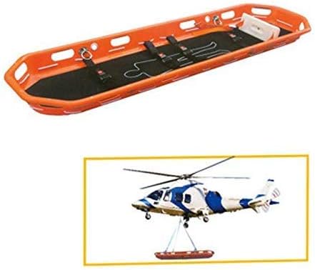 GLJY Rescue Basket Stretcher with Straps and Lifting Sling – Aluminum Alloy Basket Stretcher for Sport and Rescue,650 lb,86" X 24"X8",Orange