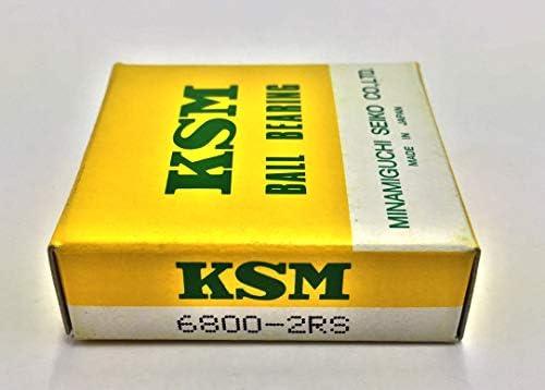 6800-2RS KSM Japan ABEC3 Deep Groove Ball Bearing 10x19x5
