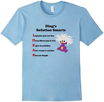 Mens Shoulder Buddies Ding Shirt 3XL Baby Blue
