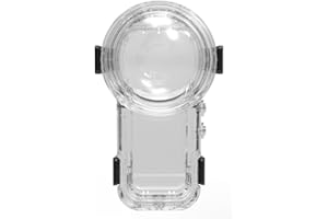 Magnetic Quick Release Waterproof Case for Insta 360 X5, Protects Up to 60m with Advanced Lens Technology