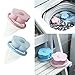 HYHP Reusable Washing Machine Floating Lint Mesh Bag Washing Machine Hair Net Pouch (6 Pieces, Blue & Pink)