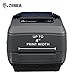 Zebra - GK420t Thermal Transfer Desktop Printer for Labels, Receipts, Barcodes, Tags, and Wrist Bands - Print Width of 4 in - USB, Serial, and Parallel Connectivity (Renewed)