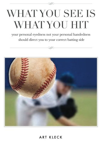 Download What You See Is What You Hit: your personal eyedness not your personal handedness should direct you to your correct batting side Download What You See Is What You Hit: your personal eyedness not your personal handedness should direct you to your correct batting side