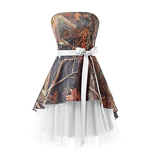 camo homecoming dress