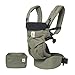 Ergobaby Omni 360 All-Position Baby Carrier for Newborn to Toddler with Lumbar Support (7-45 Pounds), Khaki Green