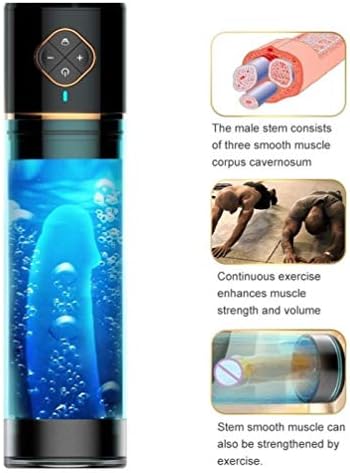 Mxfpjav Male Tshirt- Male Training Sleeve Vacuum Suction Male Adult Vacuum Pump for Men Most Men Increase The Size and Strength -Underwear