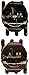 Goody Colour Collection Hair Clip, Brown and Black 1/2 Inch Hair Clip Claw, Stay Put Hold, 2 Count