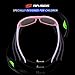 RIVBOS Rubber Kids Polarized Sunglasses With Strap Glasses Shades for Boys Girls Baby and Children Age 3-10 RBK003 （2035-pink）