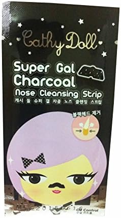 12 Packs of Cathy Doll Super Gal Charcoal Nose Cleansing Strip