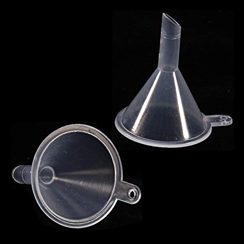 Funnels, 20 Plastic Mini Funnels For Filling Small Sample Liquid Emulsions, Essential Oils, Scientific Laboratory Chemicals, Arts And Crafts Supplies