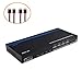 Cable Matters 4K 60Hz HDMI Matrix Switch 4 in 4 Out with RS-232 and TCP/IP Remote Access Configuration - Supports 18Gbps HDMI 2.0, HDR High Dynamic Range, HDCP 2.2, 24 Bit RGB, YCBCR 4:4:4 Format