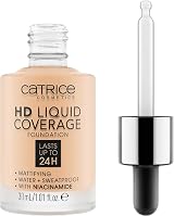 Catrice HD Liquid Coverage Foundation Ivory Beige 005 3 x 30 ml Pipette view 2