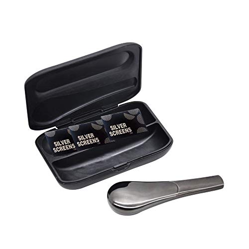 Journey Pipe Mini Pipe Portable Creative Small Tools Pipe with Stainless Steel Screen fiters