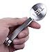 DINGJIN 2 Piece Stainless Steel Tea Tongs Teabag Squeezer Strainer Holder Grip Metal Spoon Mini Sugar Clip Kitchen Bar Tools