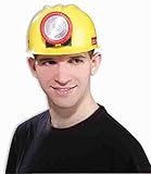 Forum Unisex Novelty Miner's Helmet with Light